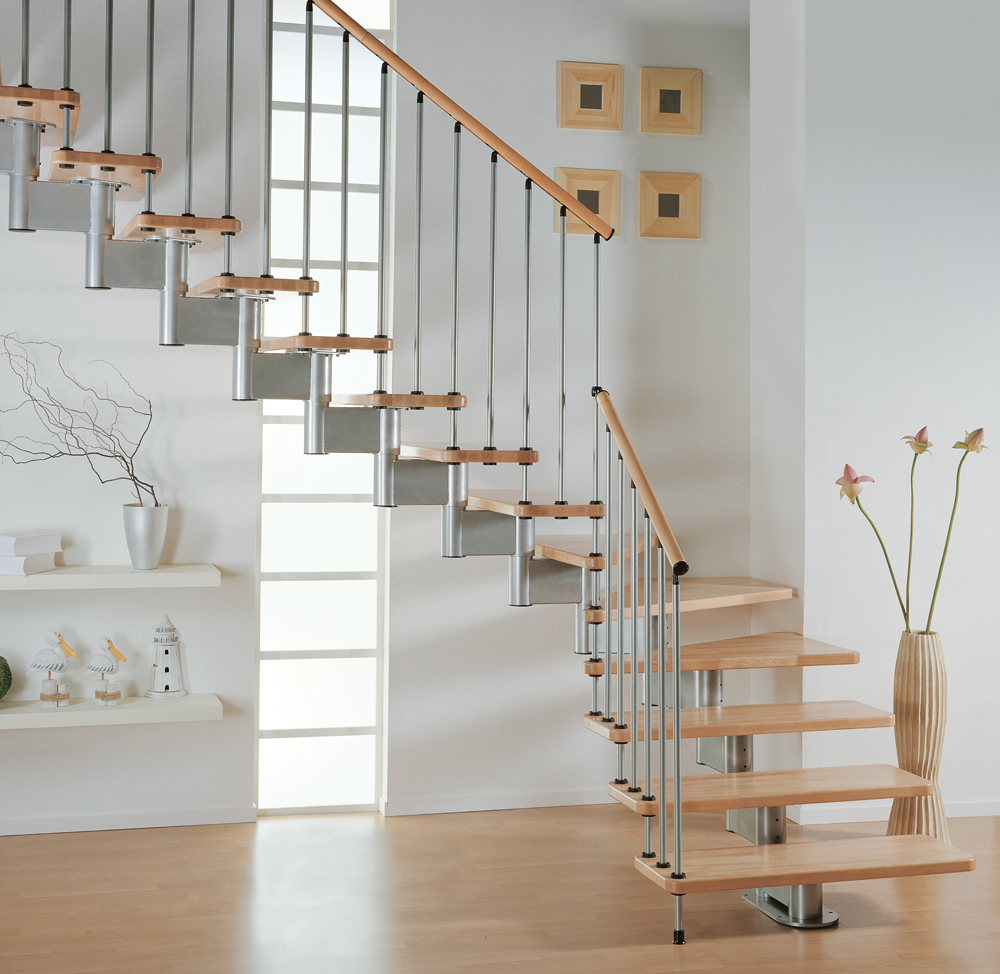 北京品牌楼梯厂家直销 钢木楼梯定制 整体楼梯定制